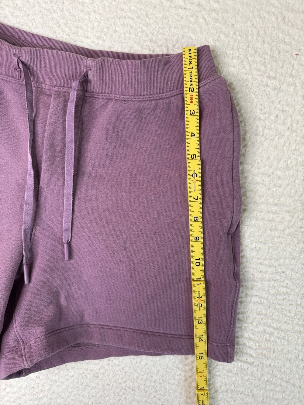 Lululemon Steady State Classic-Fit Short 5" Sweat Shorts Purple Men's Size Small - Picture 10 of 11